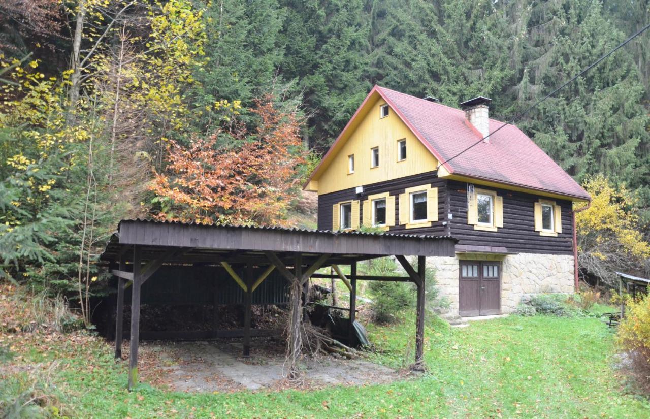 Chata U skřítka Valasska Bystrice Exterior foto